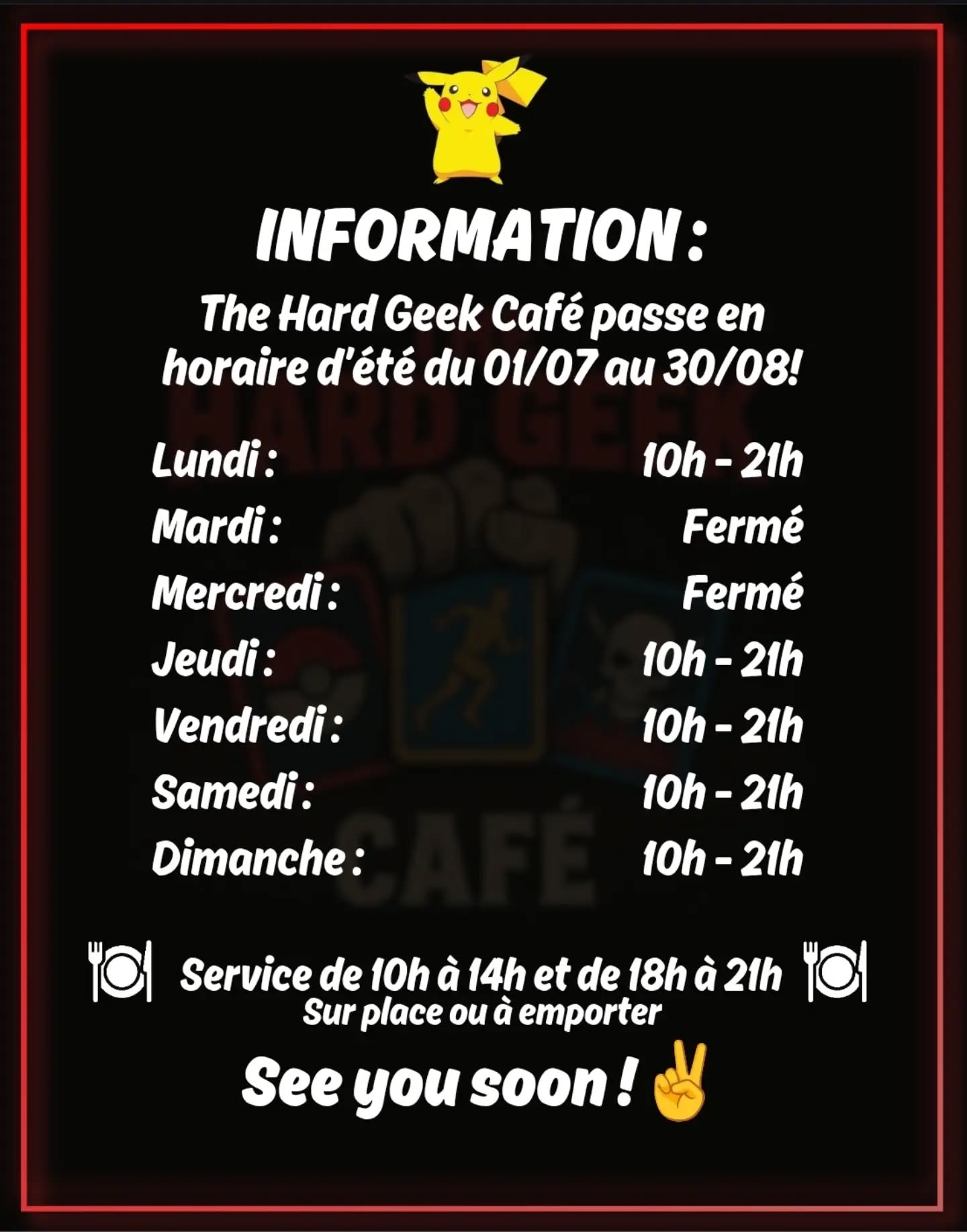 The Hard Geek Café Mios 